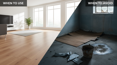 Sàn Nhựa Dán Keo: Khi Nào Nên Dùng và Khi Nào Nên Tránh?