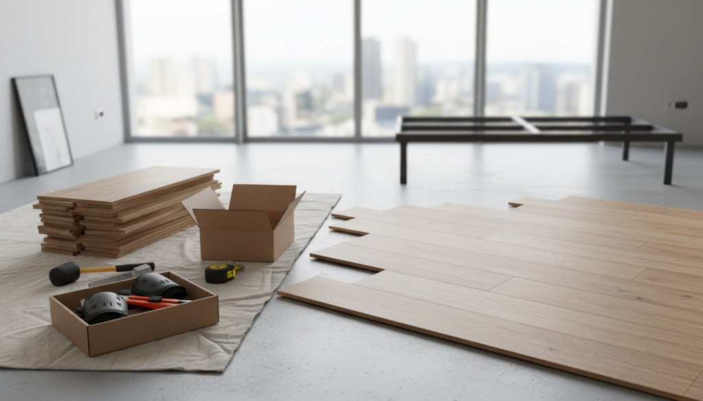 Tự Lót Sàn Tại Nhà Hay Thuê Thợ? Phân Tích Chi Tiết Từ Chuyên Gia