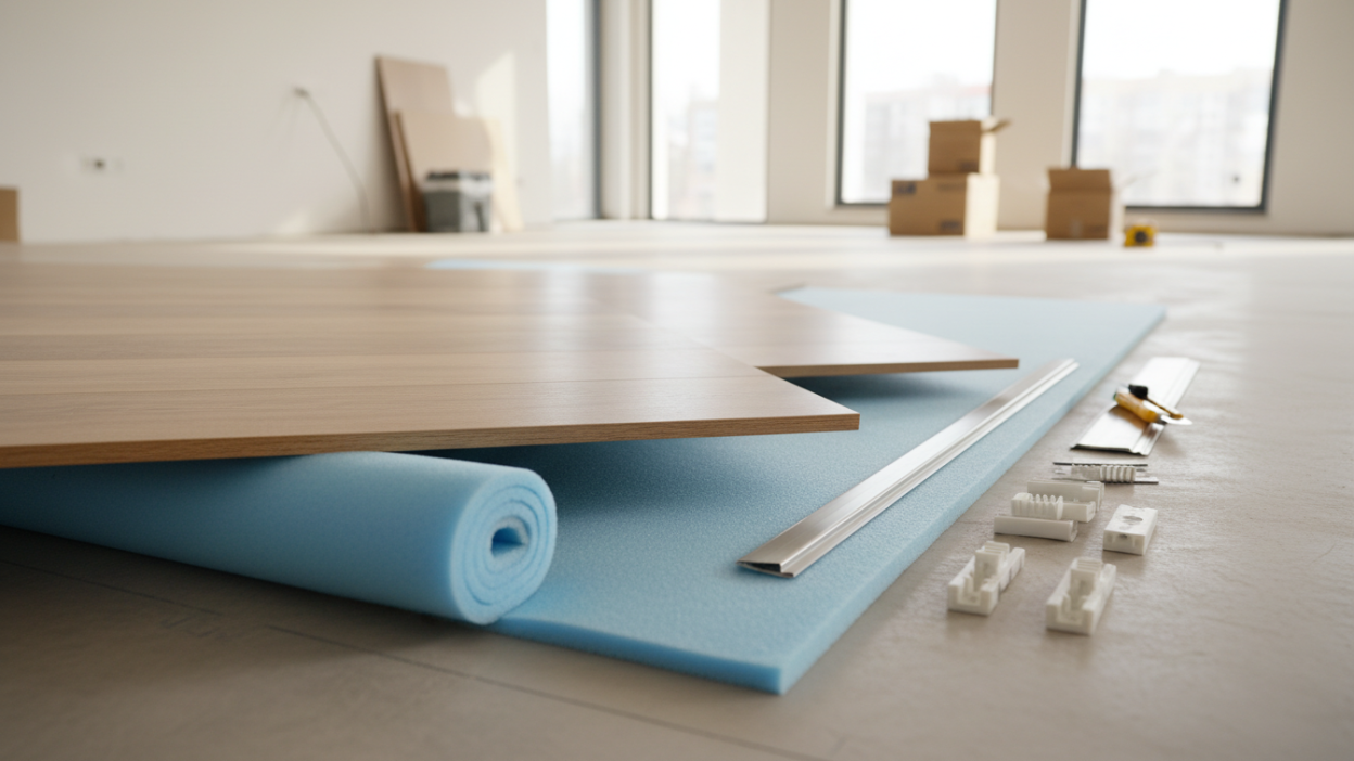 Vai Trò Của Lớp Foam Và Phụ Kiện Khi Lót Sàn: Đừng Bỏ Qua!