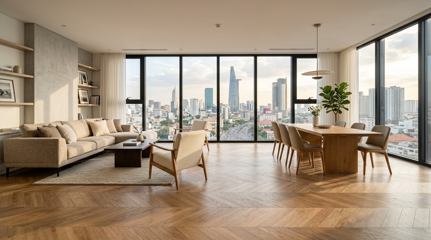 Sàn Gỗ Dream Classy cho căn hộ cao cấp tại TP.HCM